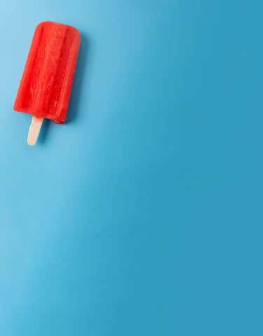 Popsicle rouge